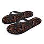 Embroidery Japanese Dragon Print Men's Flip Flops