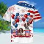 English Springer Spaniel Independence Day Hawaiian Shirt, Dog Hawaii Beach Shirt Short Sleeve For Of July