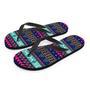 Ethic Aztec Print Men's Flip Flops