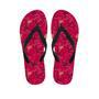 Exotic Hibiscus Flower Hawaiian Print Men's Flip Flops