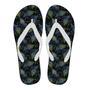 Feather Peacock Pattern Print Men & Women Flip Flops