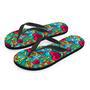 Floral Psychedelic Men's Flip Flops