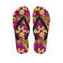 Floral Trippy Men's Flip Flops