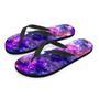 Galaxy Night Print Men's Flip Flops