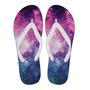 Galaxy Purple Stardust Space Print Men & Women Flip Flops