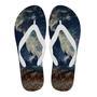 Galaxy Space Earth Print Men & Women Flip Flops