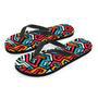 Geometric Graffiti Psychedelic Men's Flip Flops