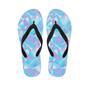 Geometric Holographic Men's Flip Flops