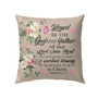 Gift For Christian - Ephesians 1:3 Blessed Be The God And Father Of Our Lord Jesus Christ Christian Pillow - Home Decoration , Jesus Pillow