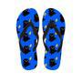 Godzilla Japanese Pattern Print Men's Flip Flops