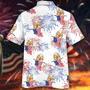 Golden Hawaiian Shirt Independence Day Golden Hawaii Aloha Shirt, The Fourth Of July Dog Hawaiian Shirt