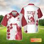 Golfing From Nine To Wine Personalized Name Hawaiian Shirt Gift For Golfer