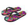 Graffiti Airbrush Love Print Men's Flip Flops