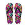 Graffiti Airbrush Love Print Men's Flip Flops