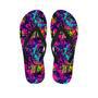 Graffiti Airbrush Print Men's Flip Flops