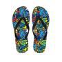 Graffiti Backdrop Print Men's Flip Flops