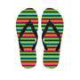 Green Baja Serape Men's Flip Flops