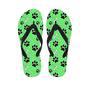 Green Paw Men's Flip Flops