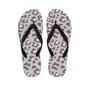 Grey And Pink Leopard Men's Flip Flops