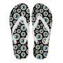 Halloween Zombie Eyes Pattern Print Men & Women Flip Flops