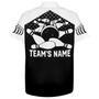 Hawaiian Bowling Shirt Custom Bowling Hawaiian Black White Bowling Shirt For Team