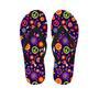 Hippie Floral Men's Flip Flops