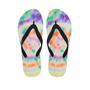 Hippie Tie Dye Men's Flip Flops