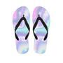 Holographic Psychedelic Men's Flip Flops