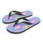 Holographic Trippy Men's Flip Flops