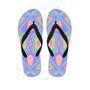 Holographic Trippy Men's Flip Flops