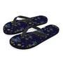 Island Palm Tree Hawaiian Print Men's Flip Flops