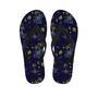 Island Palm Tree Hawaiian Print Men's Flip Flops