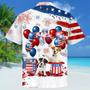 Jack Russell Terrier Independence Day Hawaiian Shirt, Dog Hawaii Beach Shirt Short Sleeve For Of July