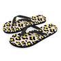 Leopard Print Men's Flip Flops