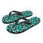 Leopard Zebra Print Men's Flip Flops