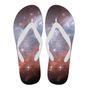 Light Geomagnetic Storm Galaxy Space Print Men & Women Flip Flops