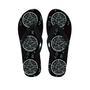 Magic Pentagram Gothic Witch Men's Flip Flops