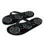 Magic Pentagram Gothic Witch Men's Flip Flops