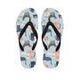 Meow Meow Cat Print Men's Flip Flops