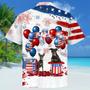 Miniature Pinscher Independence Day Hawaiian Shirt, Dog Hawaii Beach Shirt Short Sleeve For Of July