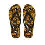 Monarch Butterfly Pattern Print Men's Flip Flops