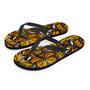 Monarch Butterfly Pattern Print Men's Flip Flops