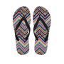 Multicolor Zigzag Indian Aztec Men's Flip Flops