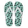 Mushroom Hedgehogs Pattern Print Men & Women Flip Flops