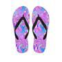 Mushroom Psychedelic Trippy Men's Flip Flops