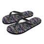 Neon Indian Aztec Triangles Abstract Geometric Art Men's Flip Flops