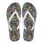 Neon Zebra Pattern Print Men & Women Flip Flops