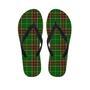 Newfoundland Tartan Green Plaid Men's Flip Flops