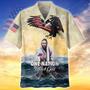 One Nation Under God All Over Printed Hawaiian Shirt For Independence's Day, Patriotic Gift For Him