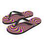 Optical Illusion Abstract Men's Flip Flops